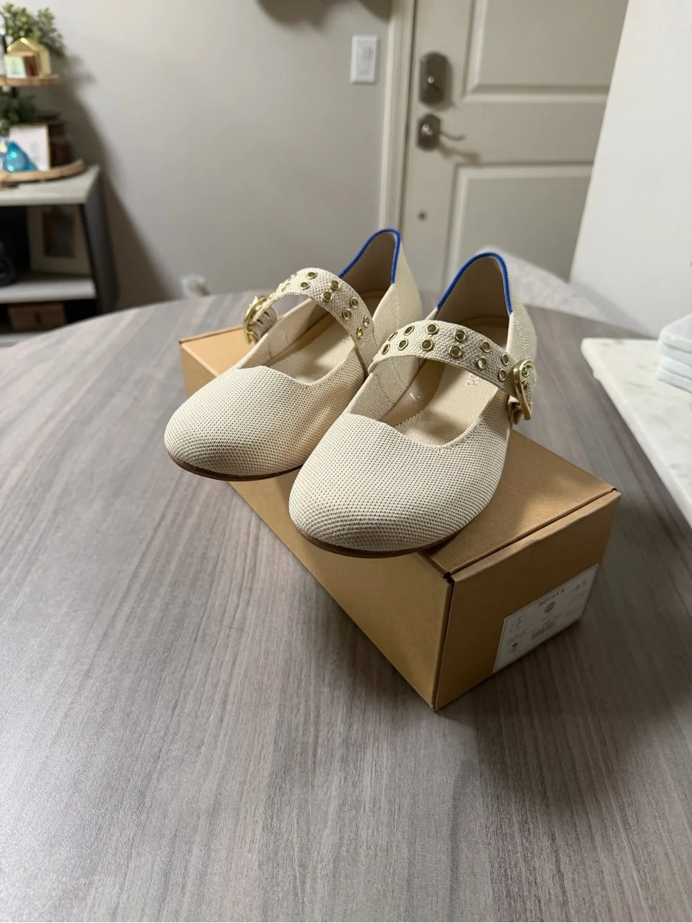 NIB Rothy’s The Ballet Mary Jane Conch Size 8.5